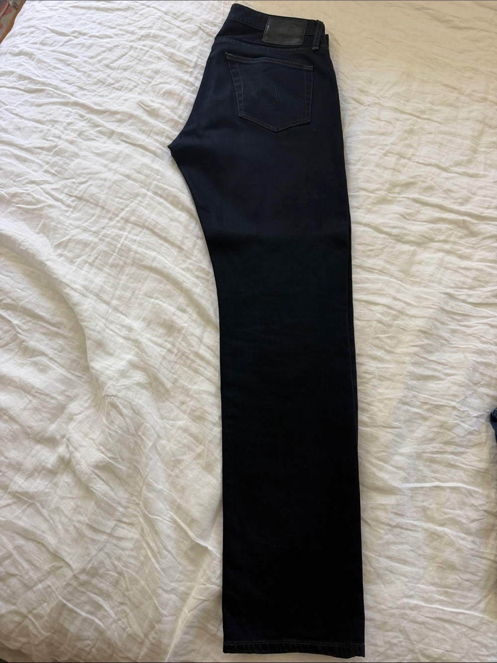 Ag Adriano Goldschmied Men's Dark blue Straight Jeans 34 x 34